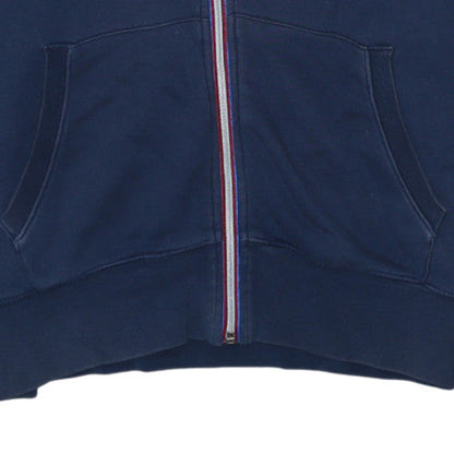 Mens UK Size M Tommy Hilfiger Blue Full Zip Hoodie