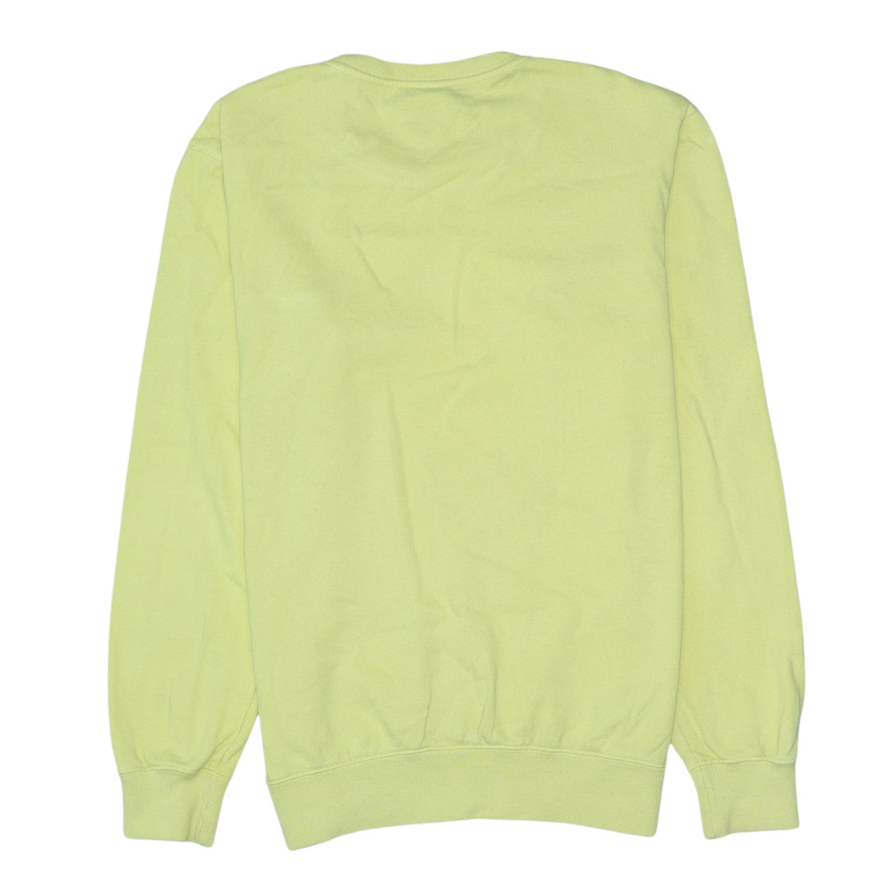 Mens UK Size S Champion Yellow Pullover Sweatshirt