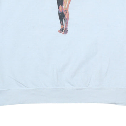 Womens UK Size XL Nirvana White Pullover Sweatshirt