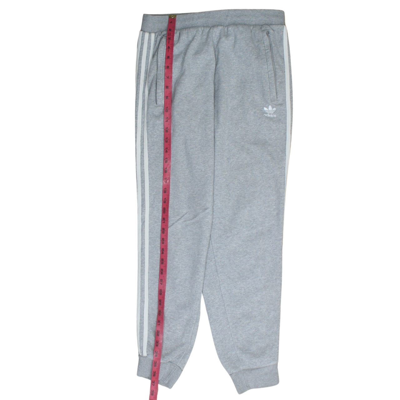 Mens UK Size M adidas Regular Fit Jogger Grey Trousers