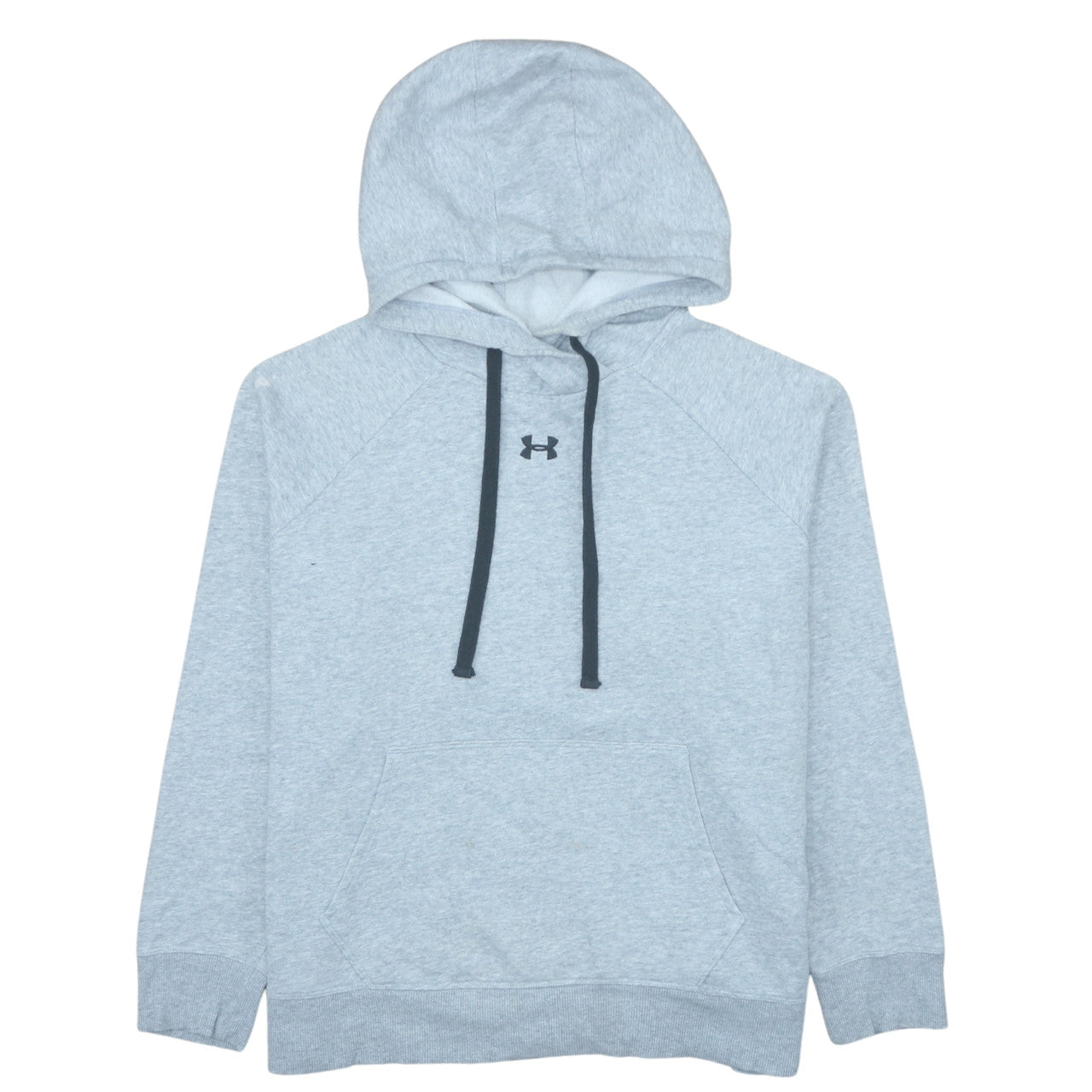 Mens UK Size L Under armour Grey Pullover Hoodie