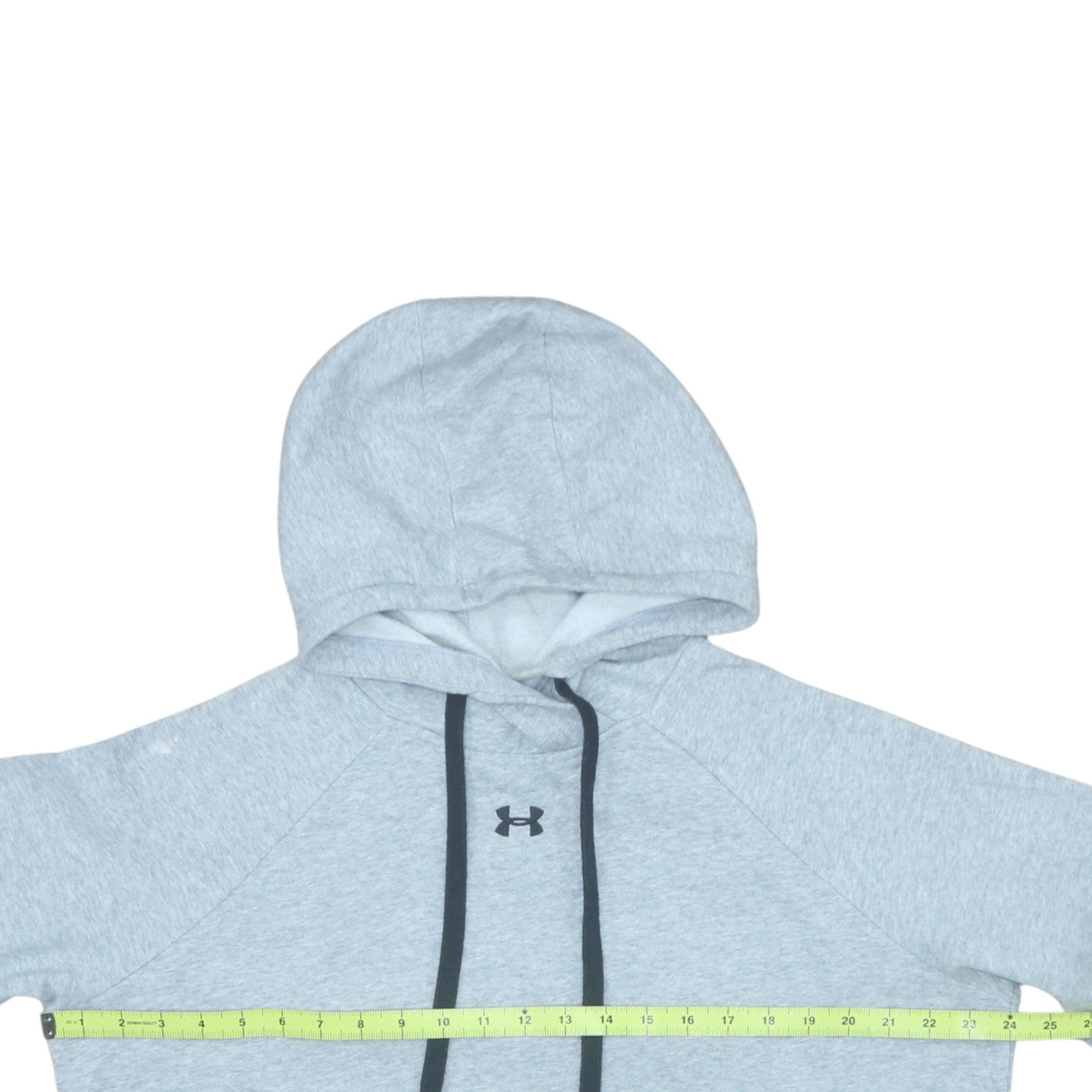 Mens UK Size L Under armour Grey Pullover Hoodie