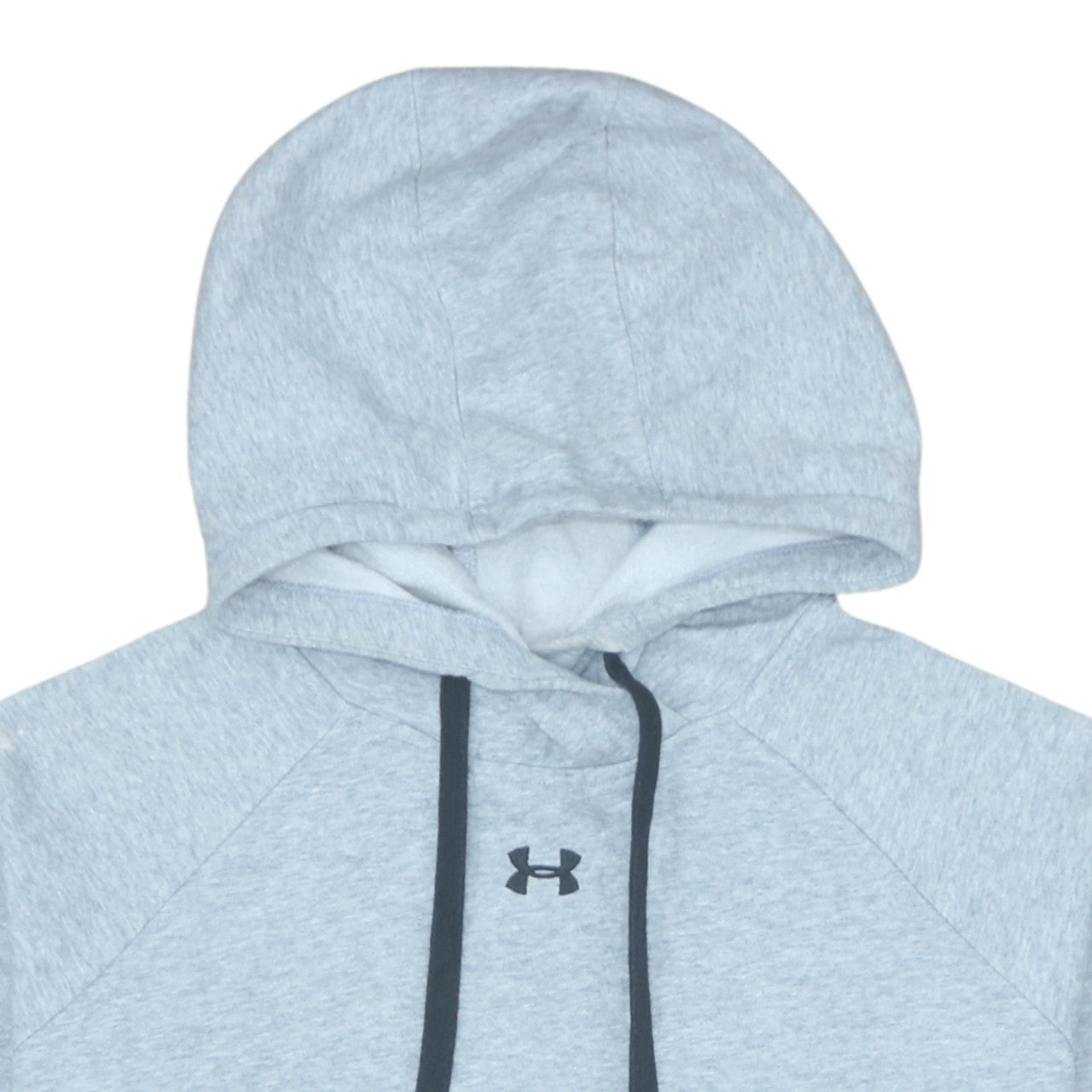 Mens UK Size L Under armour Grey Pullover Hoodie
