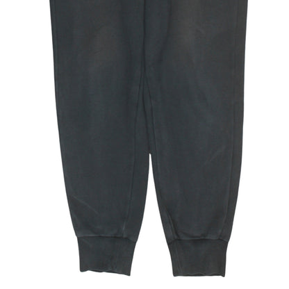 Puma Women’s Black Jogger Trousers L Elastic Waist Fleece