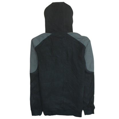 Mens UK Size M Weird Fish Black Full Zip Hoodie