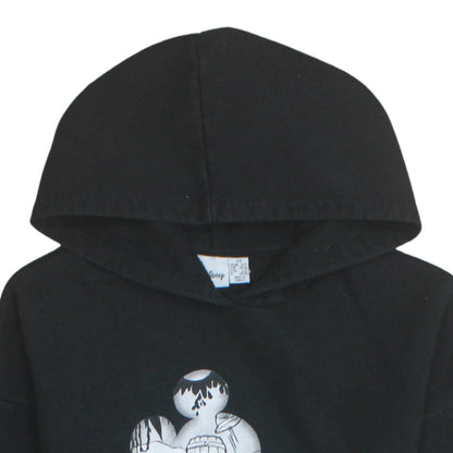 Womens UK Size XS Disney Black Pullover Hoodie