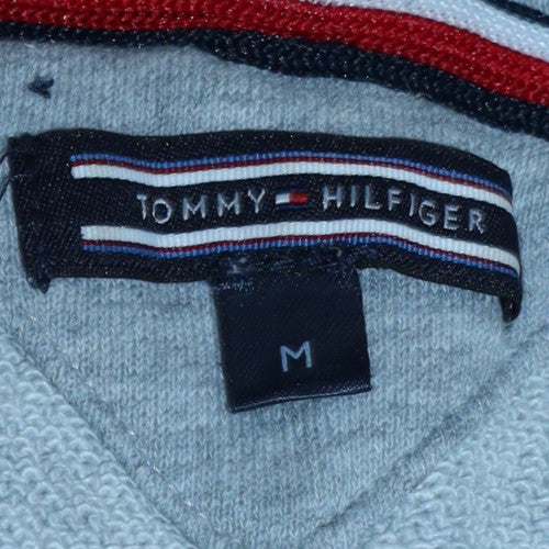 Mens UK Size M Tommy Hilfiger Grey Full Zip Hoodie