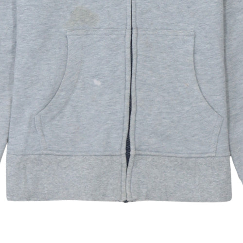 Mens UK Size M Tommy Hilfiger Grey Full Zip Hoodie