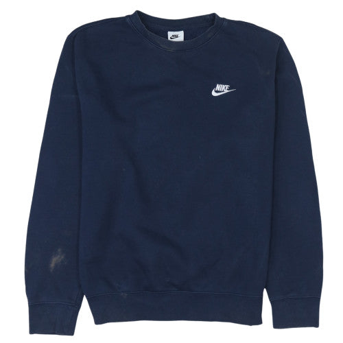 Mens UK Size S Nike Blue Pullover Sweatshirt