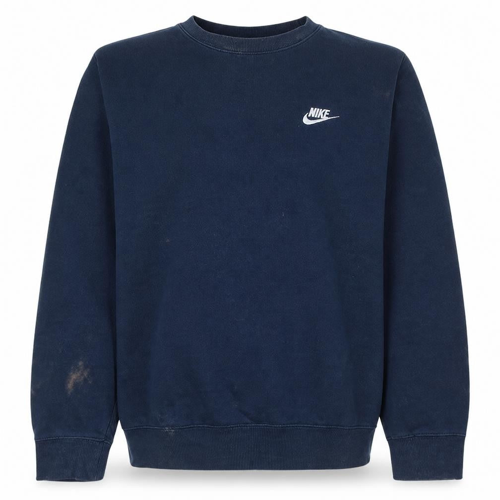 Mens UK Size S Nike Blue Pullover Sweatshirt