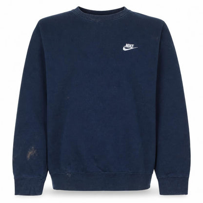 Mens UK Size S Nike Blue Pullover Sweatshirt