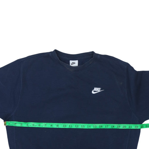 Mens UK Size S Nike Blue Pullover Sweatshirt
