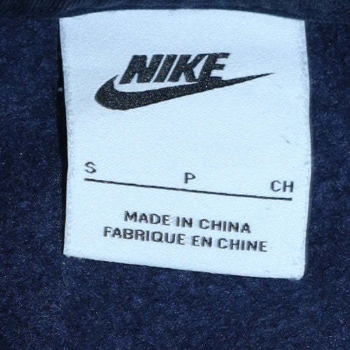 Mens UK Size S Nike Blue Pullover Sweatshirt