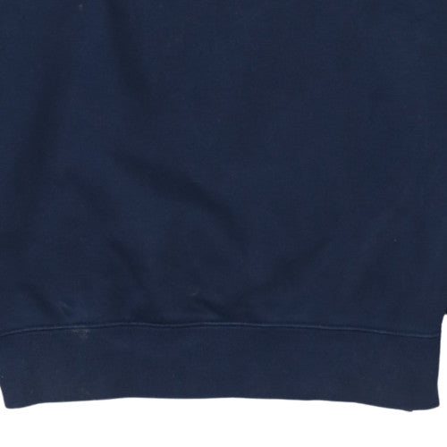 Mens UK Size S Nike Blue Pullover Sweatshirt