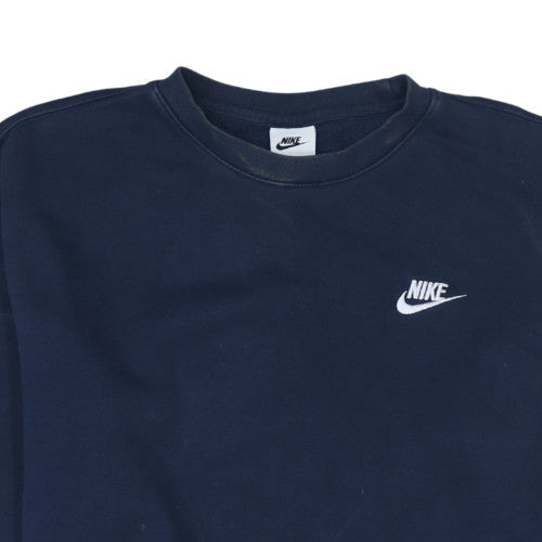 Mens UK Size S Nike Blue Pullover Sweatshirt