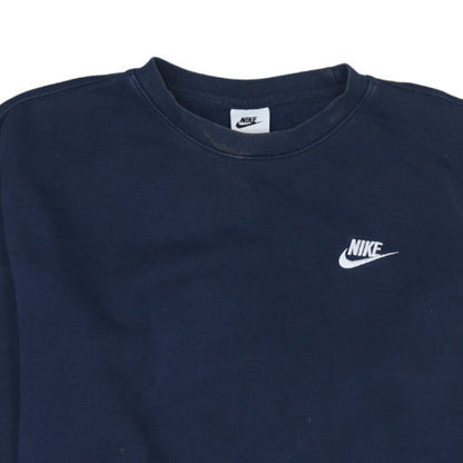 Mens UK Size S Nike Blue Pullover Sweatshirt