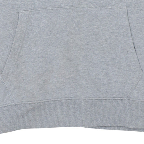 Mens UK Size L Tommy Jeans Grey Pullover Hoodie