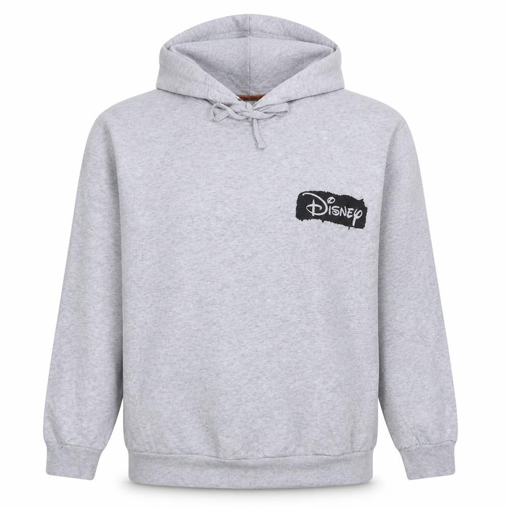 Womens UK Size XS Disney Grey Pullover Hoodie