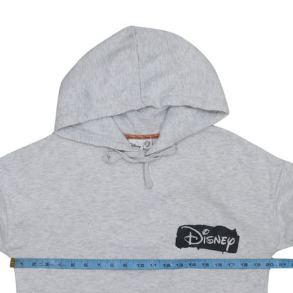 Womens UK Size XS Disney Grey Pullover Hoodie