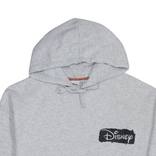 Womens UK Size XS Disney Grey Pullover Hoodie