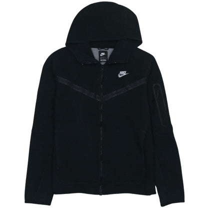 Mens UK Size S Nike Black Full Zip Hoodie