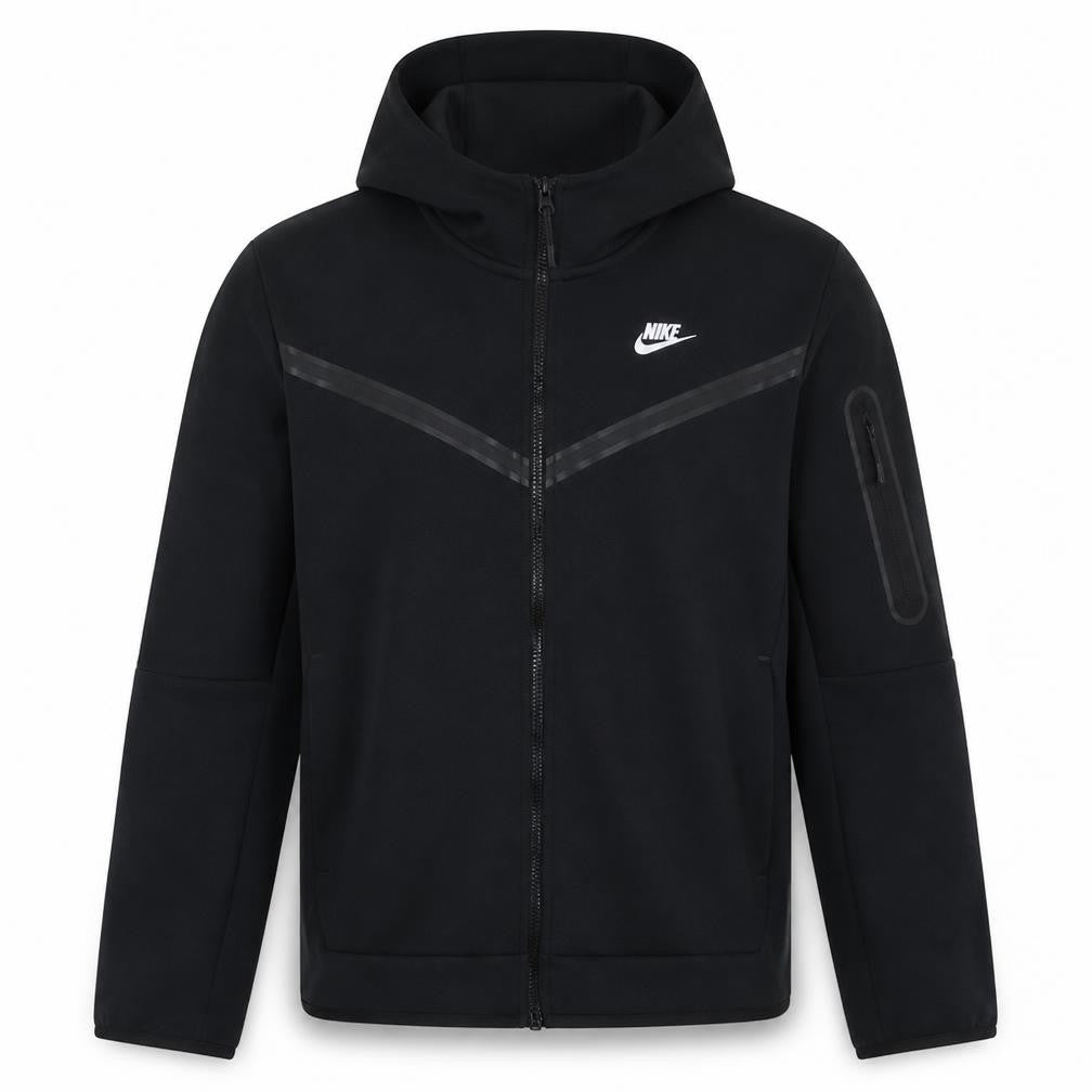 Mens UK Size S Nike Black Full Zip Hoodie