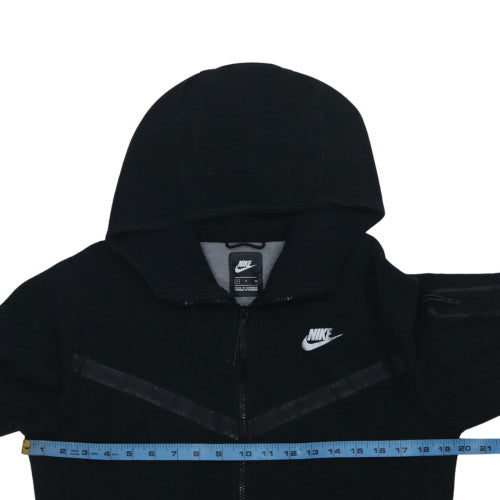 Mens UK Size S Nike Black Full Zip Hoodie