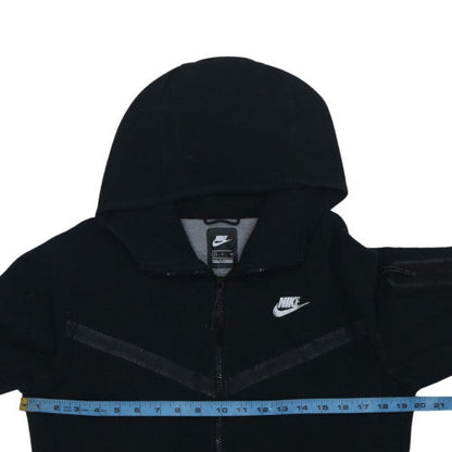 Mens UK Size S Nike Black Full Zip Hoodie