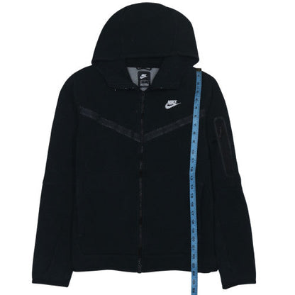 Mens UK Size S Nike Black Full Zip Hoodie
