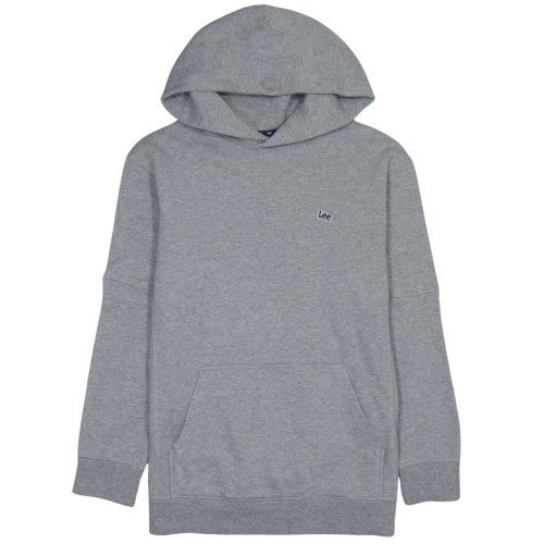 Mens UK Size M Lee Grey Pullover Hoodie