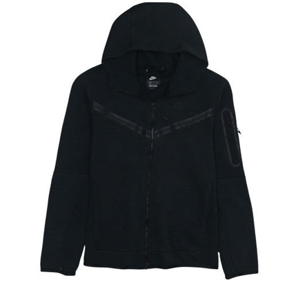 Mens UK Size S Nike Black Full Zip Hoodie