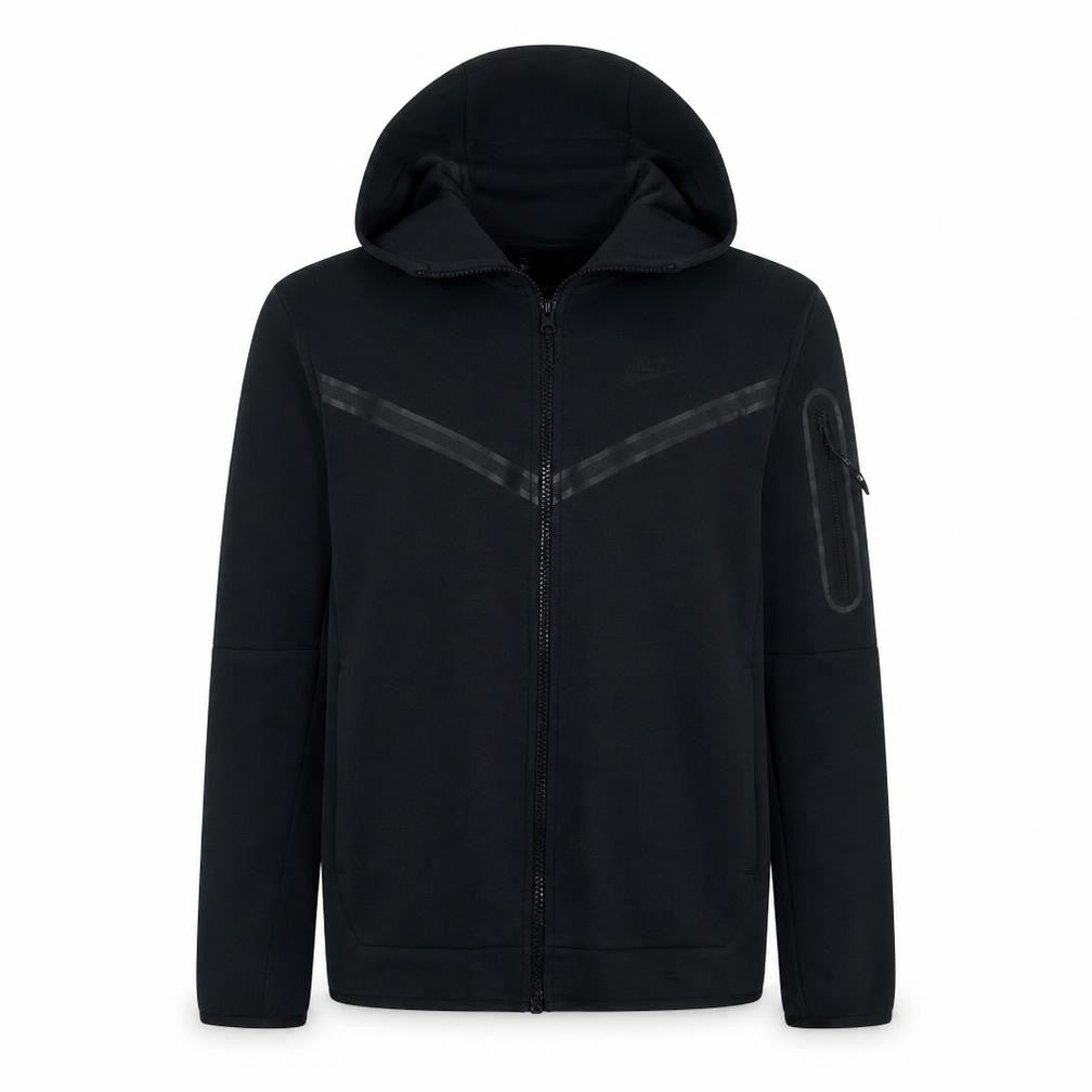 Mens UK Size S Nike Black Full Zip Hoodie