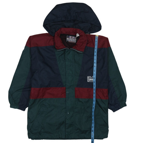 Runout Men's Multicoloured L Hooded Windbreaker Jacket