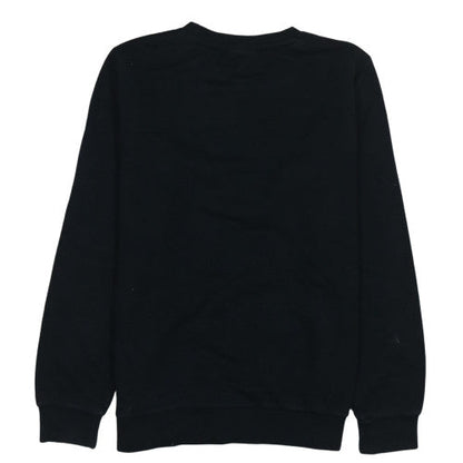Ellesse Girls Black Gold Logo Pullover Sweatshirt 13-14 Years