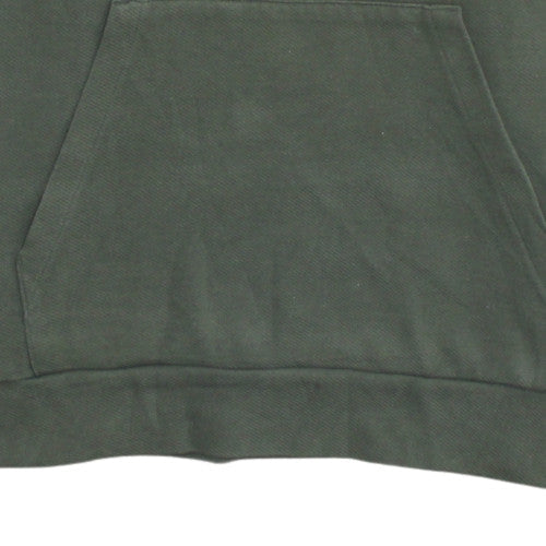 Mens UK Size M PUMA Green Pullover Hoodie