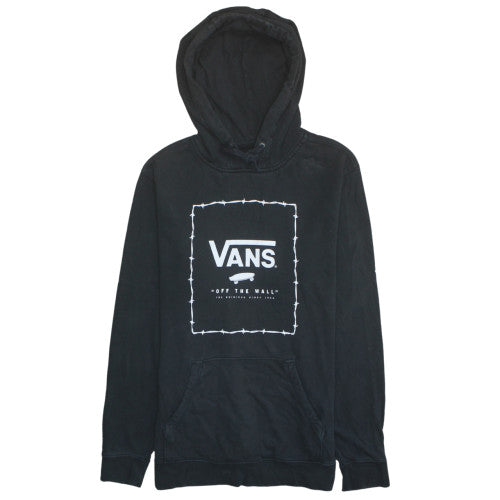 Mens UK Size S VANS Black Pullover Hoodie
