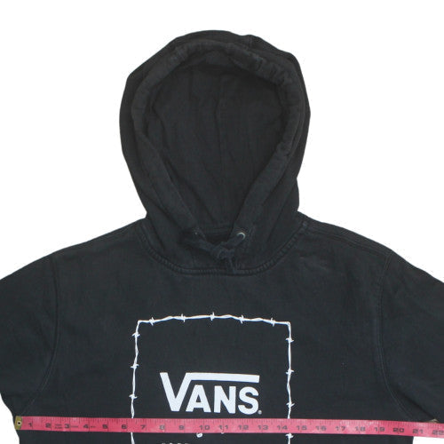 Mens UK Size S VANS Black Pullover Hoodie