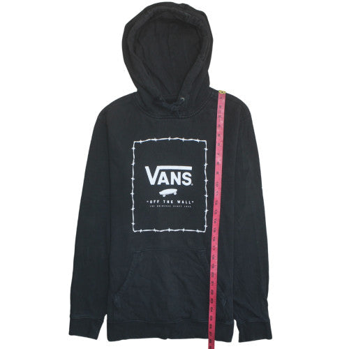 Mens UK Size S VANS Black Pullover Hoodie