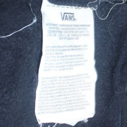 Mens UK Size S VANS Black Pullover Hoodie