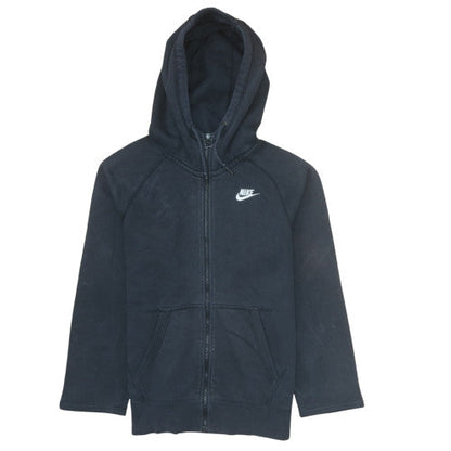 Mens UK Size S Nike Black Full Zip Hoodie