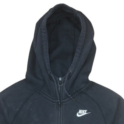 Mens UK Size S Nike Black Full Zip Hoodie