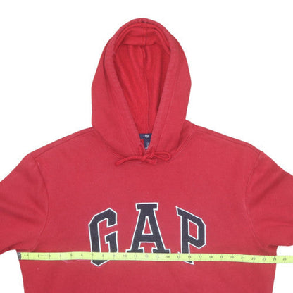 Mens UK Size L Gap Red Pullover Hoodie