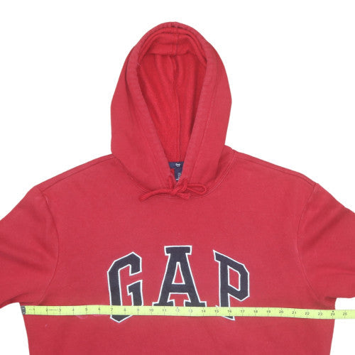 Mens UK Size L Gap Red Pullover Hoodie