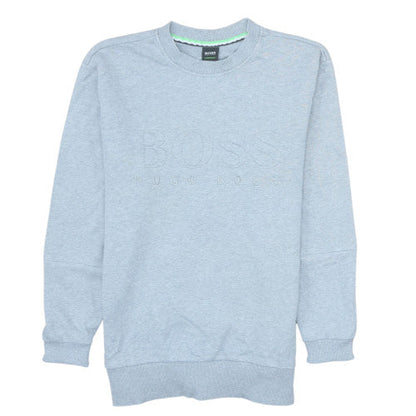 Mens UK Size M HUGO BOSS Grey Pullover Sweatshirt