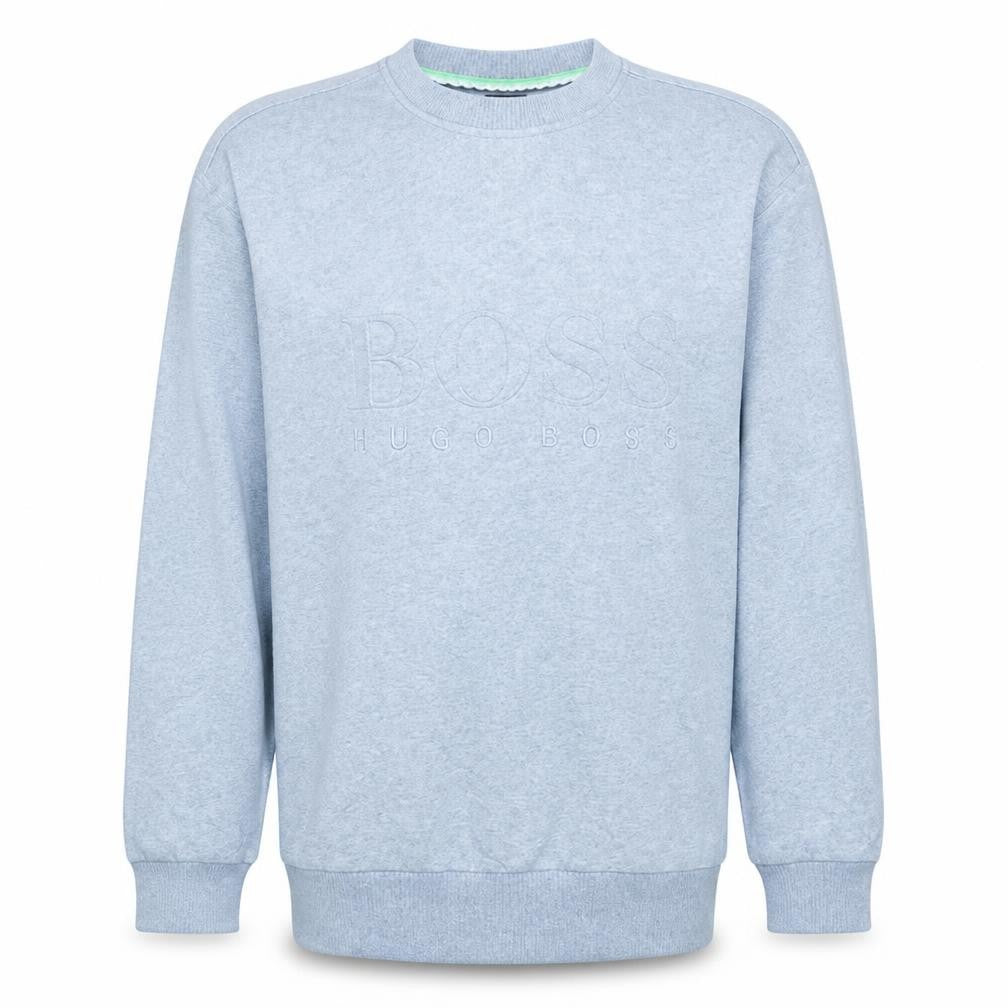 Mens UK Size M HUGO BOSS Grey Pullover Sweatshirt