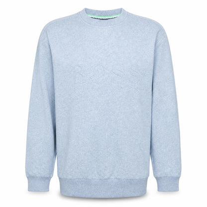 Mens UK Size M HUGO BOSS Grey Pullover Sweatshirt