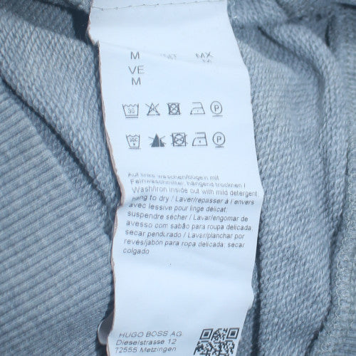 Mens UK Size M HUGO BOSS Grey Pullover Sweatshirt