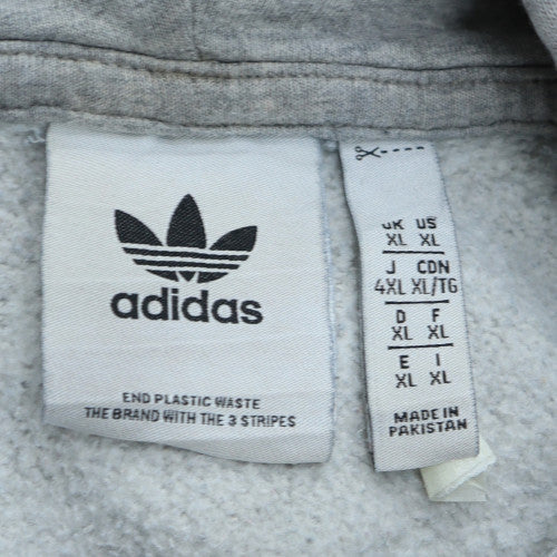 Mens UK Size XL adidas Grey Pullover Hoodie