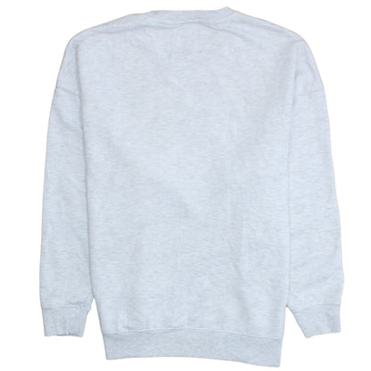 Womens UK Size S Primark Grey Pullover Sweatshirt
