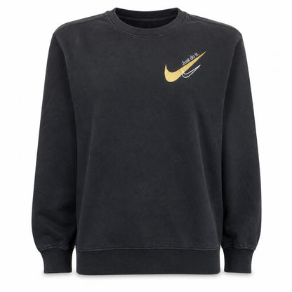 Womens UK Size XL Nike Black Pullover Sweatshirt